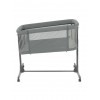 Kikka Boo Λίκνο Noah με Στρώμα και Πλαϊνό Άνοιγμα Dark Grey 31003020092